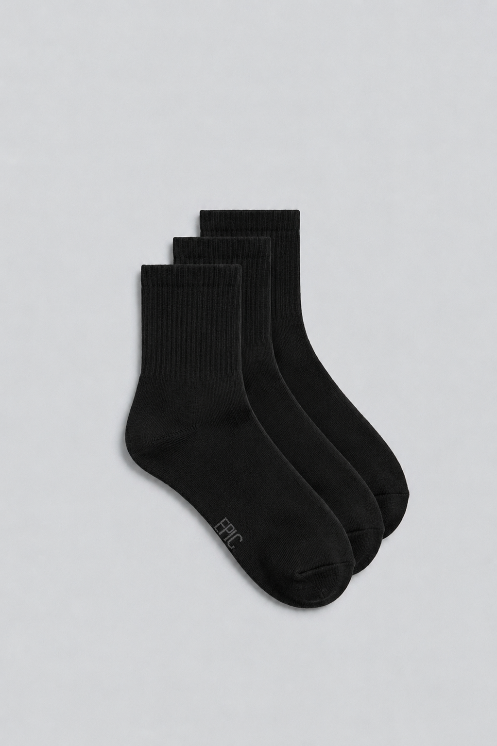 EPIC Premium High-Socks Half Towel – Pack of 3 (Ankle)