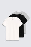 Round Under Shirts Bundle  – Pack of 3