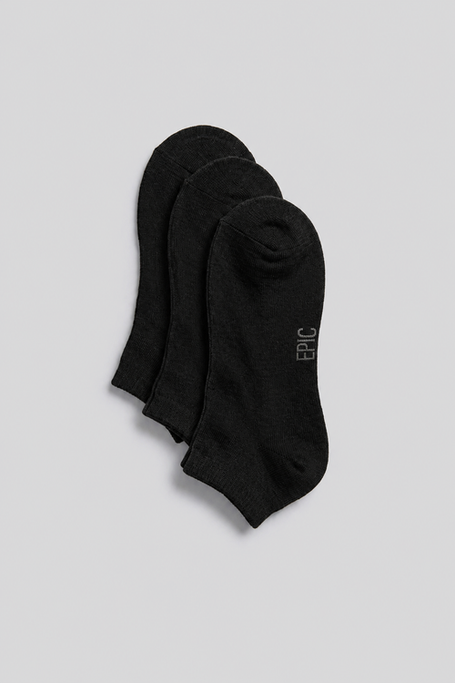 EPIC Premium Light Socks – Pack of 3 (Ankle)